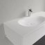 Villeroy & Boch Antao Umywalka meblowa 120x50 cm z otworem na baterię z przelewem biały mat z powłoką CeramicPlus 4A77LBRW - zdjęcie 6