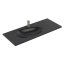Villeroy & Boch Antao Umywalka meblowa 120x50 cm z otworem na baterię z przelewem czarny mat z powłoką CeramicPlus 4A77LBR7 - zdjęcie 1