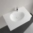 Villeroy & Boch Antao Umywalka meblowa 80x50 cm z otworem na baterię z przelewem biały mat z powłoką CeramicPlus 4A7584RW - zdjęcie 2
