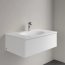 Villeroy & Boch Antao Umywalka meblowa 80x50 cm z otworem na baterię z przelewem biały mat z powłoką CeramicPlus 4A7584RW - zdjęcie 7