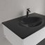 Villeroy & Boch Antao Umywalka meblowa 80x50 cm z otworem na baterię z przelewem czarny mat z powłoką CeramicPlus 4A7584R7 - zdjęcie 6