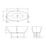 Villeroy & Boch Antao Wanna wolnostojąca 170x75 cm biała Wiess Alpin UBQ170TAO7V-01 - zdjęcie 3