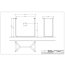 Villeroy & Boch Antheus Stelaż pod umywalkę 92,7x85,3x49,6 cm, stal polerowana B0655000 - zdjęcie 3