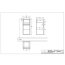 Villeroy & Boch Antheus Szafka boczna dolna 40x85x40 cm, black ash B06700PW - zdjęcie 2