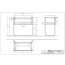 Villeroy & Boch Antheus Szafka podumywalkowa z ramą stalową 92,7x85,3x50 cm, black ash B06510PW - zdjęcie 2