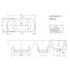 Villeroy & Boch Antheus Wanna owalna 155x75 cm, biała Star White UBQ155ANH7F4BCV-96 - zdjęcie 2