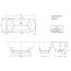 Villeroy & Boch Antheus Wanna owalna 175x80 cm, biała Star White UBQ175ANH7F400V-96 - zdjęcie 2
