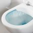 Villeroy & Boch Architectura Combi-Pack Toaleta WC podwieszana 53x37 DirectFlush bez kołnierza z deską wolnoopadającą biały + stelaż + przycisk ViConnect chrom  4694HR01+92246100+92249061 - zdjęcie 13