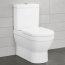 Villeroy & Boch Architectura Toaleta WC stojąca kompaktowa 37x70 cm lejowa, biała Weiss Alpin 56861001 - zdjęcie 6