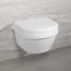 Villeroy & Boch Architectura XL Toaleta WC podwieszana 41x58 cm DirectFlush bez kołnierza wewnętrznego z powłoką AntiBac, biała Weiss Alpin 4688R0T1 - zdjęcie 2