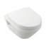 Villeroy & Boch Architectura Toaleta WC TwistFlush bez kołnierza krótka biały Weiss Alpin 4687C001 - zdjęcie 4