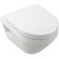 Villeroy & Boch Architectura Toaleta WC TwistFlush bez kołnierza krótka biały Weiss Alpin z powłoką CeramicPlus 4687C0R1 - zdjęcie 4