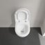 Villeroy & Boch Architectura Combi-Pack Zestaw Toaleta WC podwieszana 48x35 cm bez kołnierza + deska wolnoopadającą weiss alpin 4687HR01 - zdjęcie 7