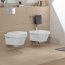 Villeroy & Boch Architectura Zestaw Combi-Pack Toaleta WC podwieszana DirectFlush CeramicPlus z deską sedesową wolnoopadającą, biały Weiss Alpin 5684HRR1 - zdjęcie 8
