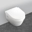 Villeroy & Boch Architectura Zestaw Combi-Pack Toaleta WC podwieszana DirectFlush CeramicPlus z deską sedesową wolnoopadającą, biały Weiss Alpin 5684HRR1 - zdjęcie 2
