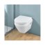 Villeroy & Boch Architectura Zestaw Toaleta WC TwistFlush bez kołnierza krótka +  deska wolnoopadająca biały Weiss Alpin 4687CL01 - zdjęcie 12