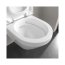 Villeroy & Boch Architectura Zestaw Toaleta WC TwistFlush bez kołnierza krótka +  deska wolnoopadająca biały Weiss Alpin z powłoką CeramicPlus 4687CLR1 - zdjęcie 8