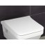Villeroy & Boch Architectura Zestaw Toaleta WC podwieszana 53x37 cm DirectFlush bez kołnierza z deską sedesową wolnoopadającą, biały Weiss Alpin 5685R001+9M81S101 - zdjęcie 2