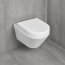Villeroy & Boch Architectura Zestaw Toaleta WC TwistFlush bez kołnierza + deska wolnoopadająca biały Weiss Alpin 4694CL01 - zdjęcie 10
