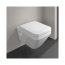 Villeroy & Boch Architectura Zestaw Toaleta WC TwistFlush bez kołnierza + deska wolnoopadająca biały Weiss Alpin 5685CL01 - zdjęcie 6