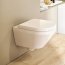 Villeroy & Boch Architectura Zestaw Toaleta WC TwistFlush bez kołnierza + deska wolnoopadająca biały Weiss Alpin z powłoką CeramicPlus 4694CLR1 - zdjęcie 11