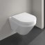 Villeroy & Boch Architectura Zestaw Toaleta WC TwistFlush bez kołnierza + deska wolnoopadająca biały Weiss Alpin z powłoką CeramicPlus 4694CLR1 - zdjęcie 9