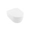 Villeroy & Boch Avento Combi-Pack Zestaw Toaleta WC 53x37 cm bez kołnierza + deska wolnoopadająca Stone White Ceramic Plus 5656HRRW - zdjęcie 1