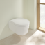 Villeroy & Boch Avento Combi-Pack Zestaw Toaleta WC 53x37 cm bez kołnierza + deska wolnoopadająca Stone White Ceramic Plus 5656HRRW - zdjęcie 8