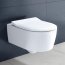 Villeroy & Boch Avento Zestaw Combi-Pack Toaleta WC podwieszana DirectFlush z powłoką CeramicPlus i deską wolnoopadającą biały Weiss Alpin 5656RSR1 - zdjęcie 5