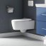 Villeroy & Boch Avento Zestaw Combi-Pack Toaleta WC podwieszana DirectFlush z powłoką CeramicPlus i deską wolnoopadającą biały Weiss Alpin 5656RSR1 - zdjęcie 6
