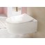 Villeroy & Boch Avento Zestaw Combi-Pack Toaleta WC podwieszana DirectFlush z powłoką CeramicPlus i deską wolnoopadającą biały Weiss Alpin 5656RSR1 - zdjęcie 4