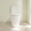 Villeroy & Boch Avento Toaleta WC stojąca bez kołnierza kompakt biały połysk z powłoką CeramicPlus 5644R0RW - zdjęcie 11
