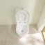 Villeroy & Boch Avento Toaleta WC stojąca bez kołnierza kompakt biały połysk z powłoką CeramicPlus 5644R0RW - zdjęcie 8