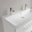 Villeroy & Boch Avento Umywalka meblowa 100x47 cm podwójna biały połysk z powłoką CeramicPlus 4156A4RW - zdjęcie 6