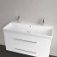 Villeroy & Boch Avento Umywalka meblowa 100x47 cm podwójna biały połysk z powłoką CeramicPlus 4156A4RW - zdjęcie 7