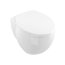 Villeroy & Boch Aveo New Generation Toaleta WC stojąca 41x56 cm lejowa, z powłoką CeramicPlus, biała Weiss Alpin 661310R1 - zdjęcie 1