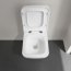 Villeroy & Boch Collaro Combi-Pack Zestaw Toaleta WC 56x37,5 cm bez kołnierza + deska wolnoopadająca Stone White Ceramic Plus 4626HSRW - zdjęcie 6