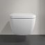 Villeroy & Boch Collaro Combi-Pack Zestaw Toaleta WC 56x37,5 cm bez kołnierza + deska wolnoopadająca Stone White Ceramic Plus 4626HSRW - zdjęcie 8