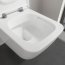 Villeroy & Boch Collaro Combi-Pack Zestaw Toaleta WC 56x37,5 cm bez kołnierza + deska wolnoopadająca weiss alpin 4626HS01 - zdjęcie 8