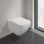 Villeroy & Boch Collaro Combi-Pack Zestaw Toaleta WC 56x37,5 cm bez kołnierza + deska wolnoopadająca weiss alpin 4626HS01 - zdjęcie 2