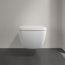 Villeroy & Boch Collaro Combi-Pack Zestaw Toaleta WC 56x37,5 cm bez kołnierza + deska wolnoopadająca weiss alpin 4626HS01 - zdjęcie 4