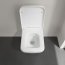 Villeroy & Boch Collaro Combi-Pack Zestaw Toaleta WC 56x37,5 cm bez kołnierza + deska wolnoopadająca weiss alpin 4626HS01 - zdjęcie 6