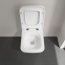 Villeroy & Boch Collaro Combi-Pack Zestaw Toaleta WC 56x37,5 cm bez kołnierza + deska wolnoopadająca weiss alpin 4626HS01 - zdjęcie 7