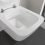 Villeroy & Boch Collaro Combi-Pack Zestaw Toaleta WC 56x37,5 cm bez kołnierza + deska wolnoopadająca SlimSeat weiss alpin 4626RS01 - zdjęcie 8