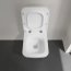 Villeroy & Boch Collaro Combi-Pack Zestaw Toaleta WC 56x37,5 cm bez kołnierza + deska wolnoopadająca SlimSeat weiss alpin 4626RS01 - zdjęcie 7