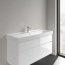 Villeroy & Boch Collaro Umywalka meblowa 120x47 cm z 1 otworem na baterię biały mat z powłoką CeramicPlus 4A33C5RW - zdjęcie 4