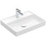 Villeroy & Boch Collaro Umywalka wisząca 60x47 cm z otworem na baterię bez przelewu weiss alpin 4A336101 - zdjęcie 1