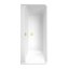 Villeroy & Boch Collaro Wanna prostokątna 179x79 cm biała z odpływem gold UBA180COR9CS00VJ01 - zdjęcie 1