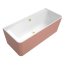 Villeroy & Boch Collaro Wanna wolnostojąca 179x79 cm przyścienna kolor zewnętrzny do wyboru/kolor wewnętrzny biały połysk z odpływem gold UBA180COR9CSBCVJ01 - zdjęcie 1