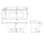 Villeroy & Boch Collaro Wanna prostokątna 180x80 cm biała z odpływem białym UBA180COR2PV-01 - zdjęcie 2